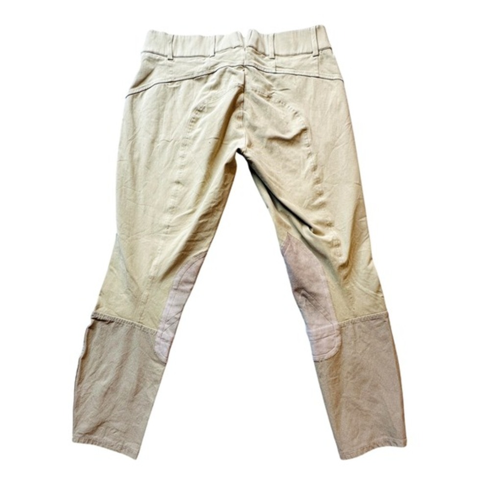 Ariat Breechese Womens 32 Khaki Prix Knee Patch Equestrian Riding Pants 10010511
